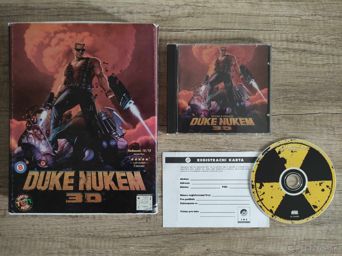 Duke Nukem 3D - CZ big box