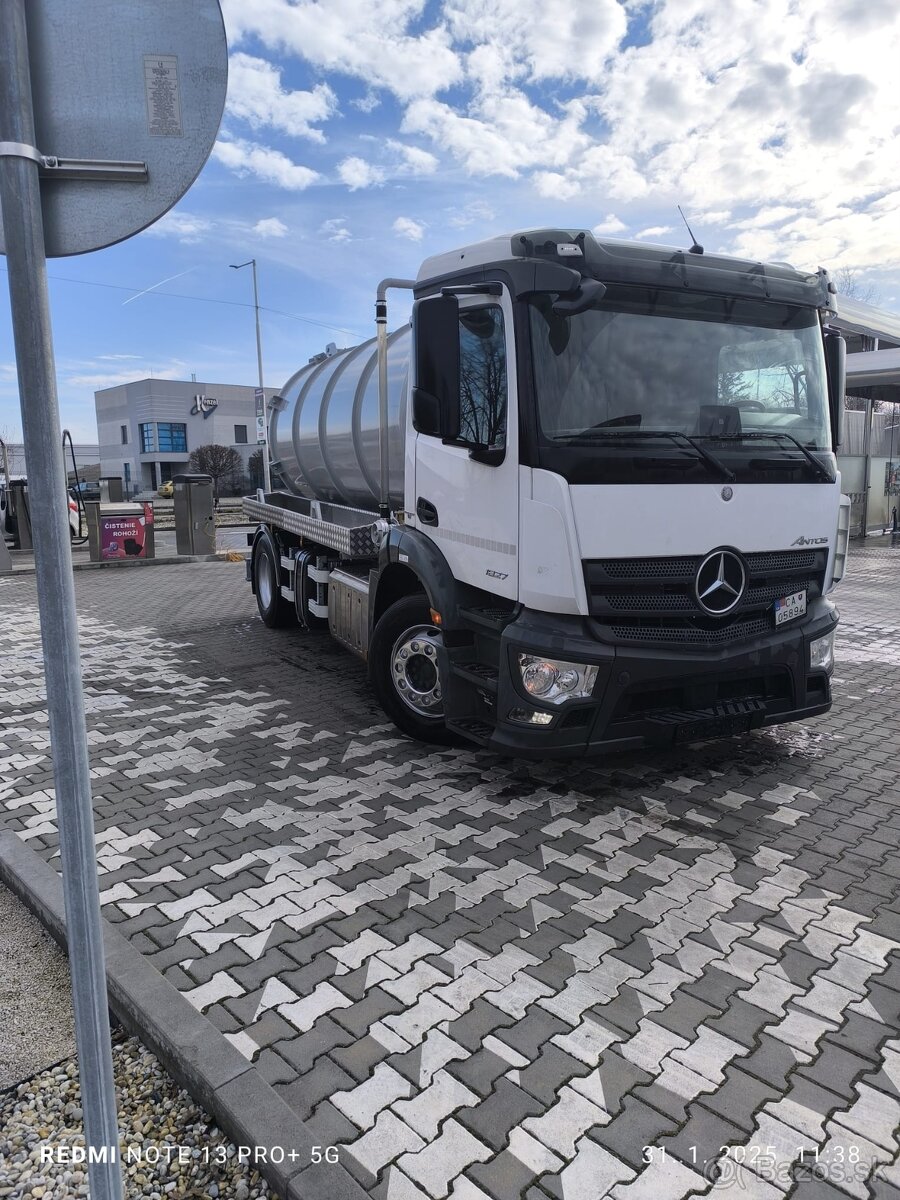 Mercedes Benz Antos cisterna /fekal