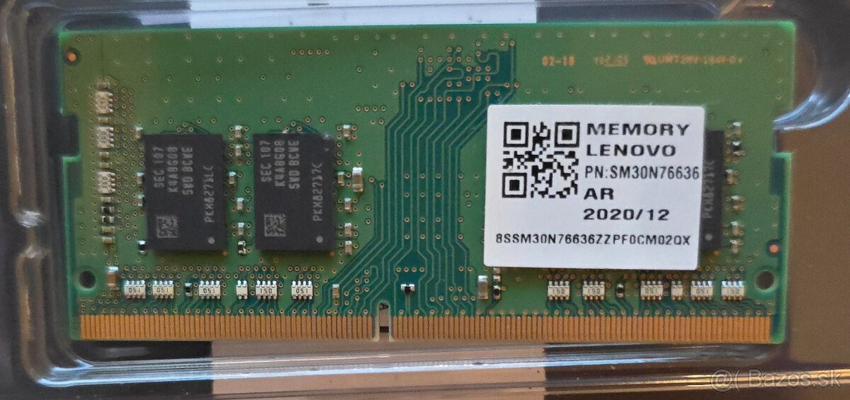RAM 8 GB DDR4 SO-DIMM 2666 MHz 1.2v