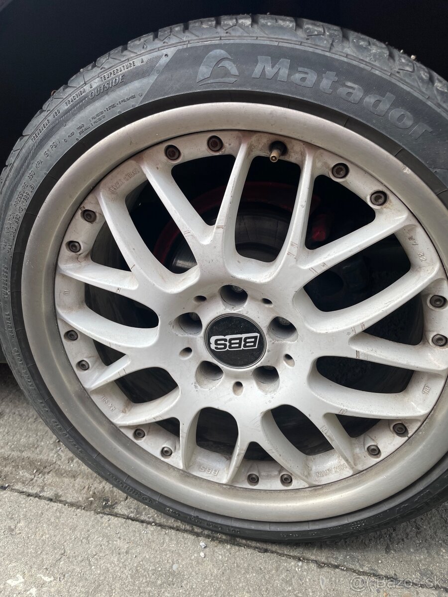 BBS elektrony 5x112 r18 s letnými pneumatikami