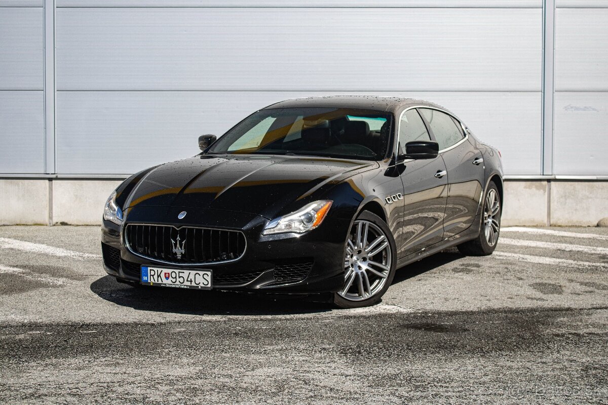 Maserati Quattroporte 202 kW Diesel, VZDUCH, Klapky, Odpočet