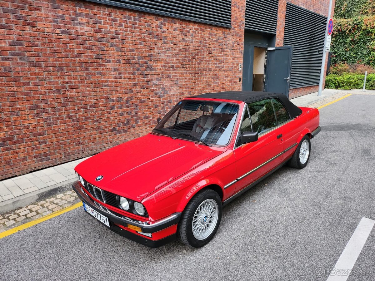 Predám/Vymením Bmw E30 Cabrio