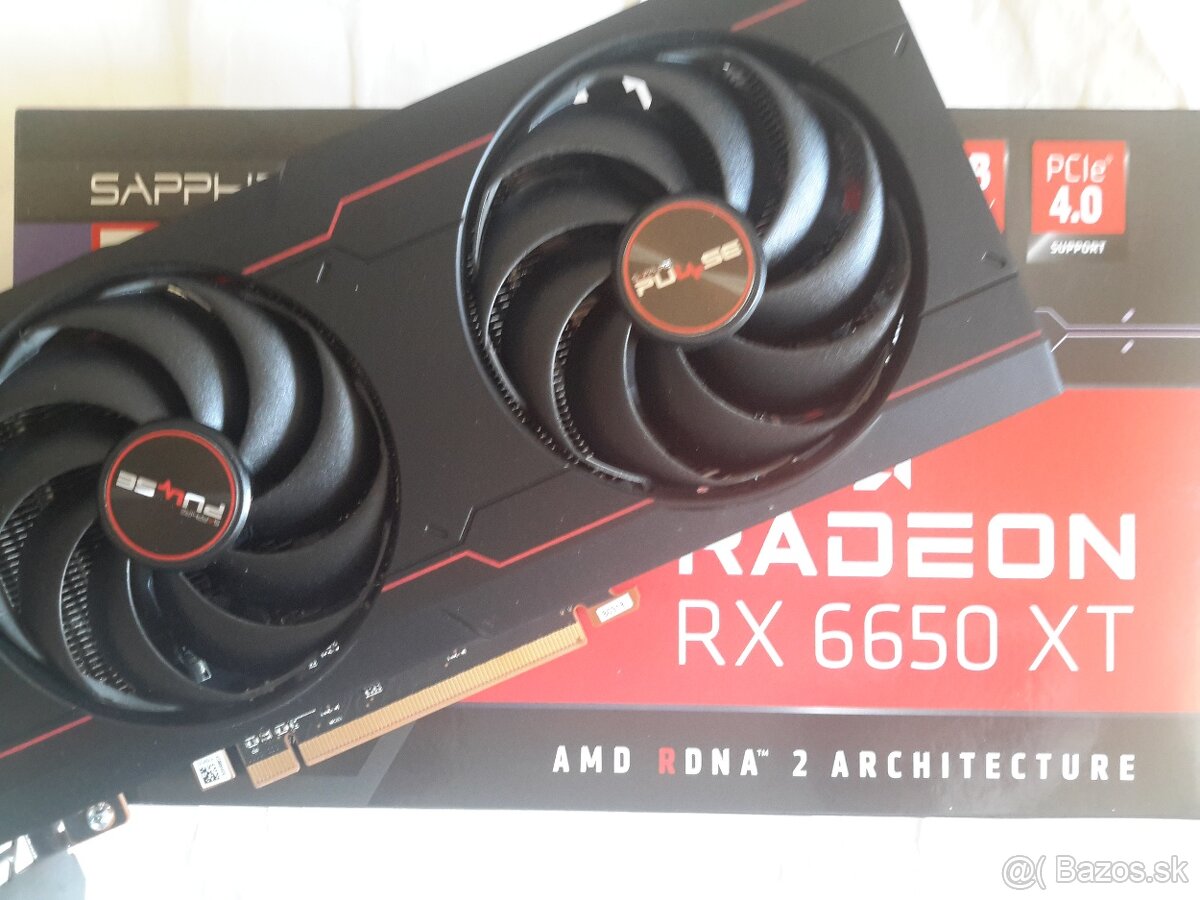 Sapphire Pulse Radeon 6650 XT napredaj