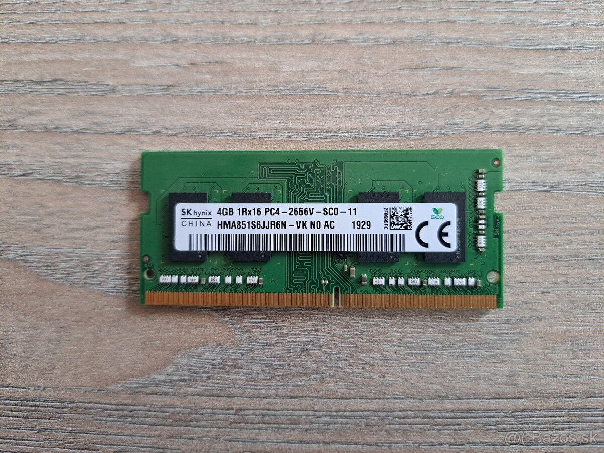 SK Hynix 4GB DDR4 2666MHz SO-DIMM