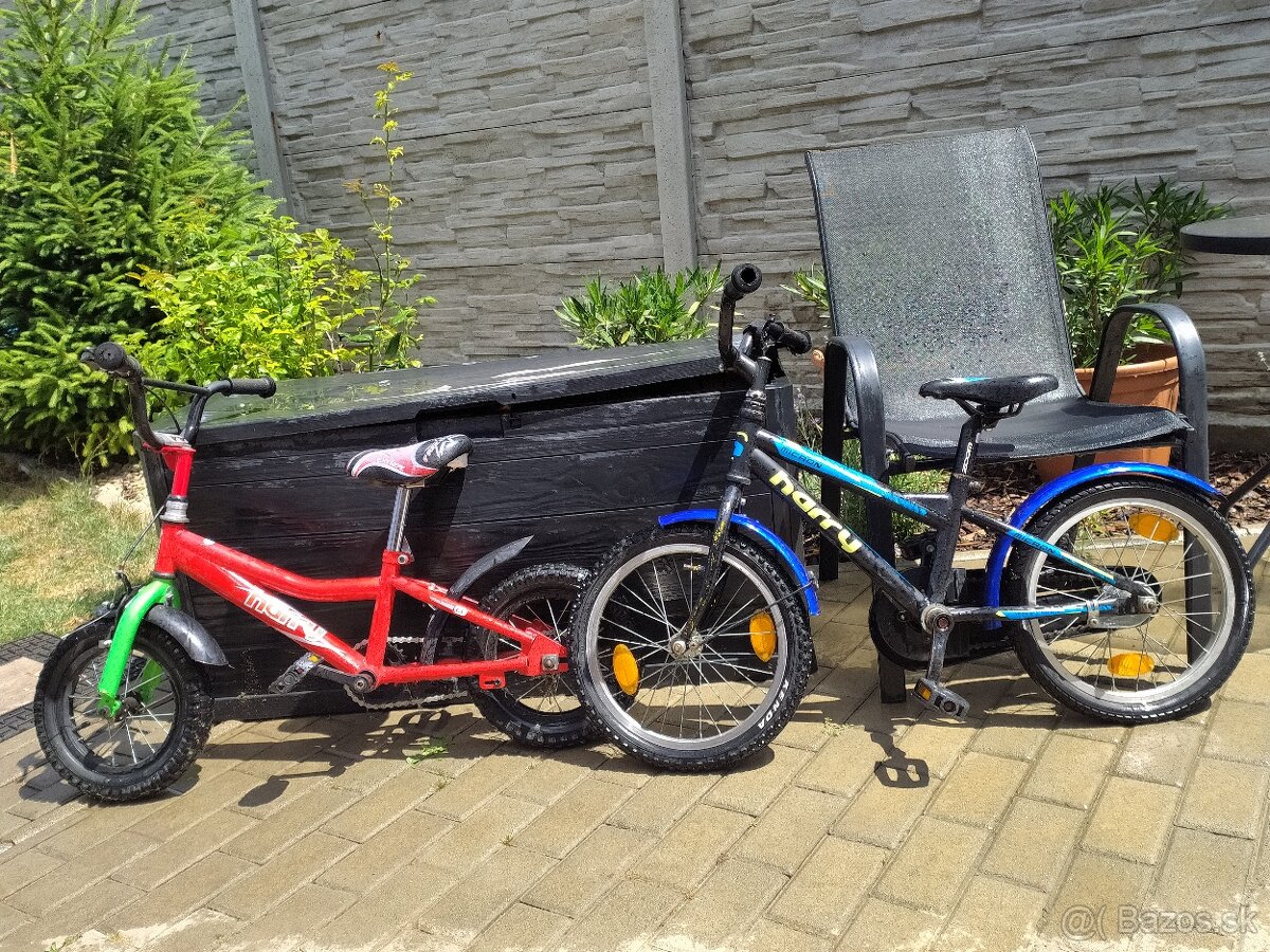 Detský bicykel 12 a 16
