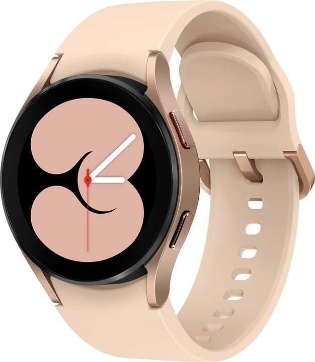 Nádherné Smart hodinky Samsung Galaxy Watch 4 Ružové Zlato