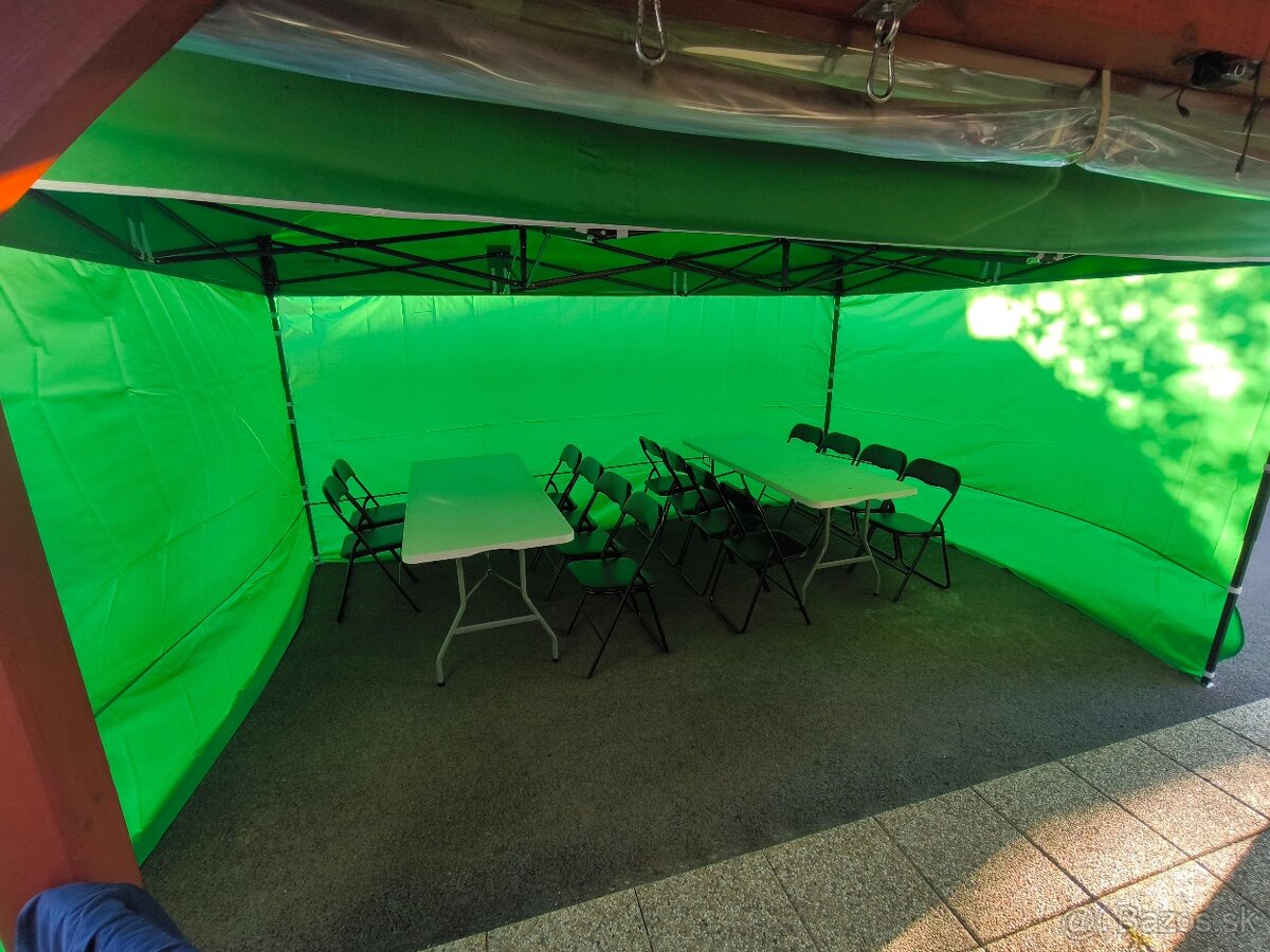 Prenájmem párty stan a pivné sety
