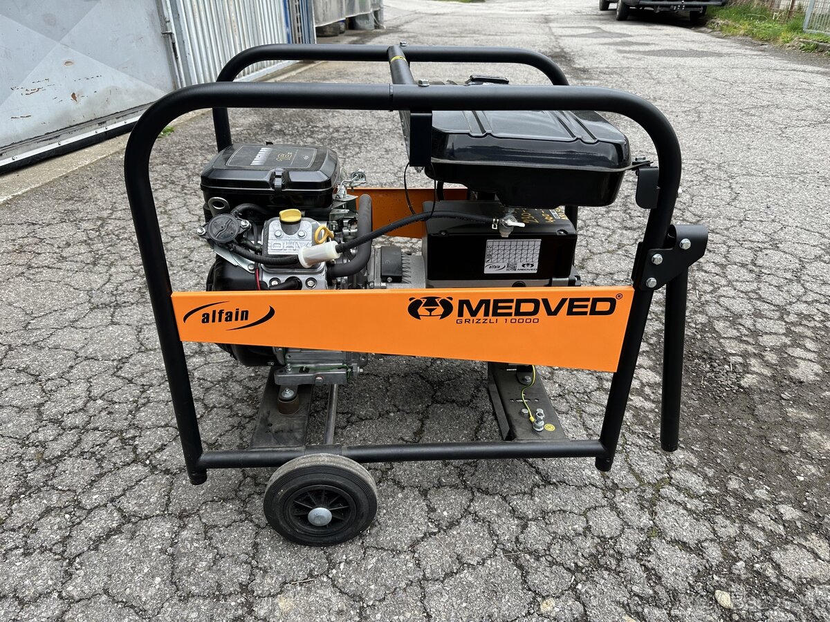 Trojfázová elektrocentrála MEDVED Grizzli 10000