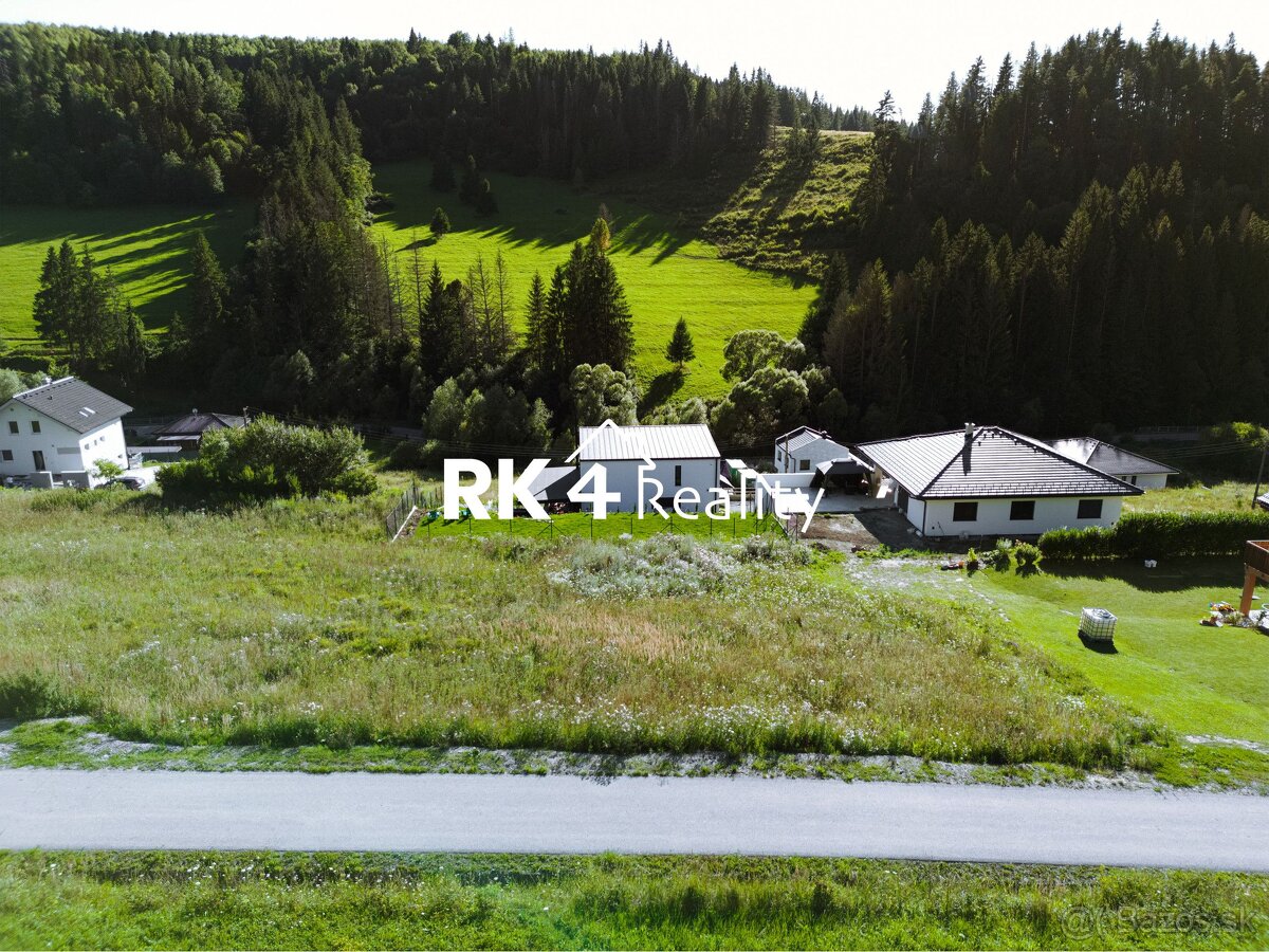 RK4 - NA PREDAJ - Slnečný stavebný pozemok - Snežnica