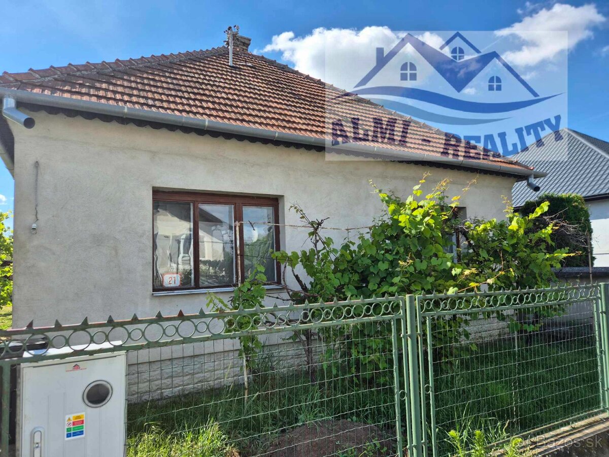 Mimoriadna ponuka Rodinný dom Kostolný sek - Šurany