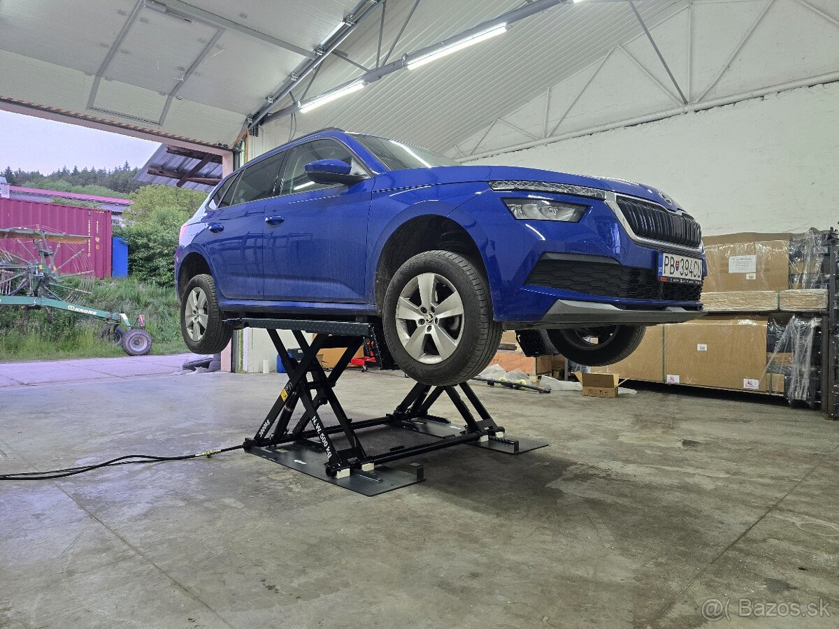 NEMECKÝ mobilný nožnicový zdvihák 3T WEBER