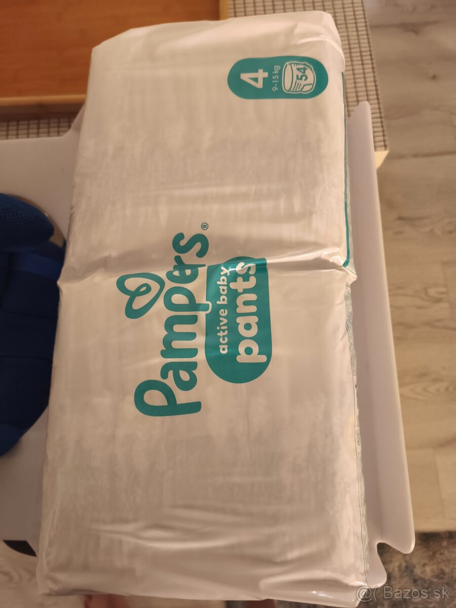 Plienky Pampers pants 4