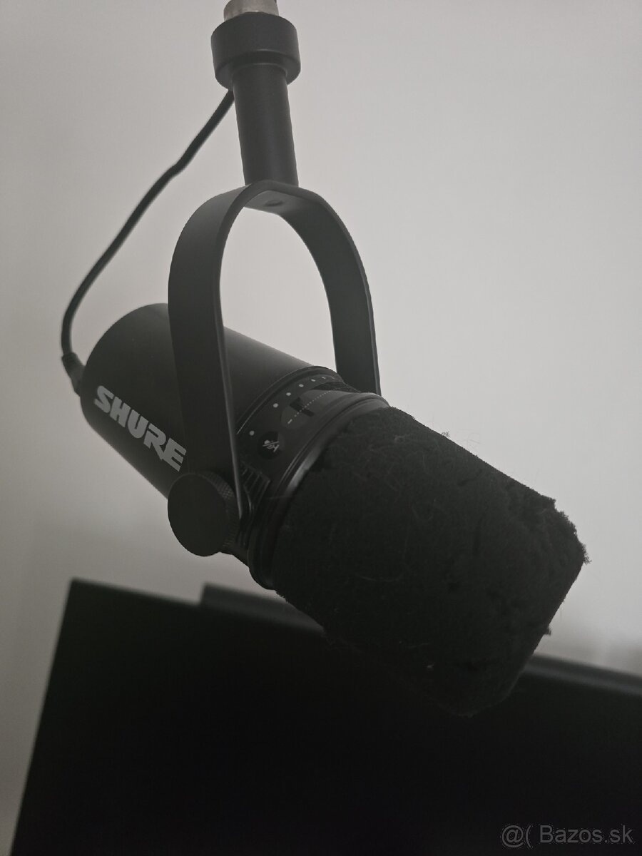 Shure MV7 – plne funkčný USB/XLR mikrofón