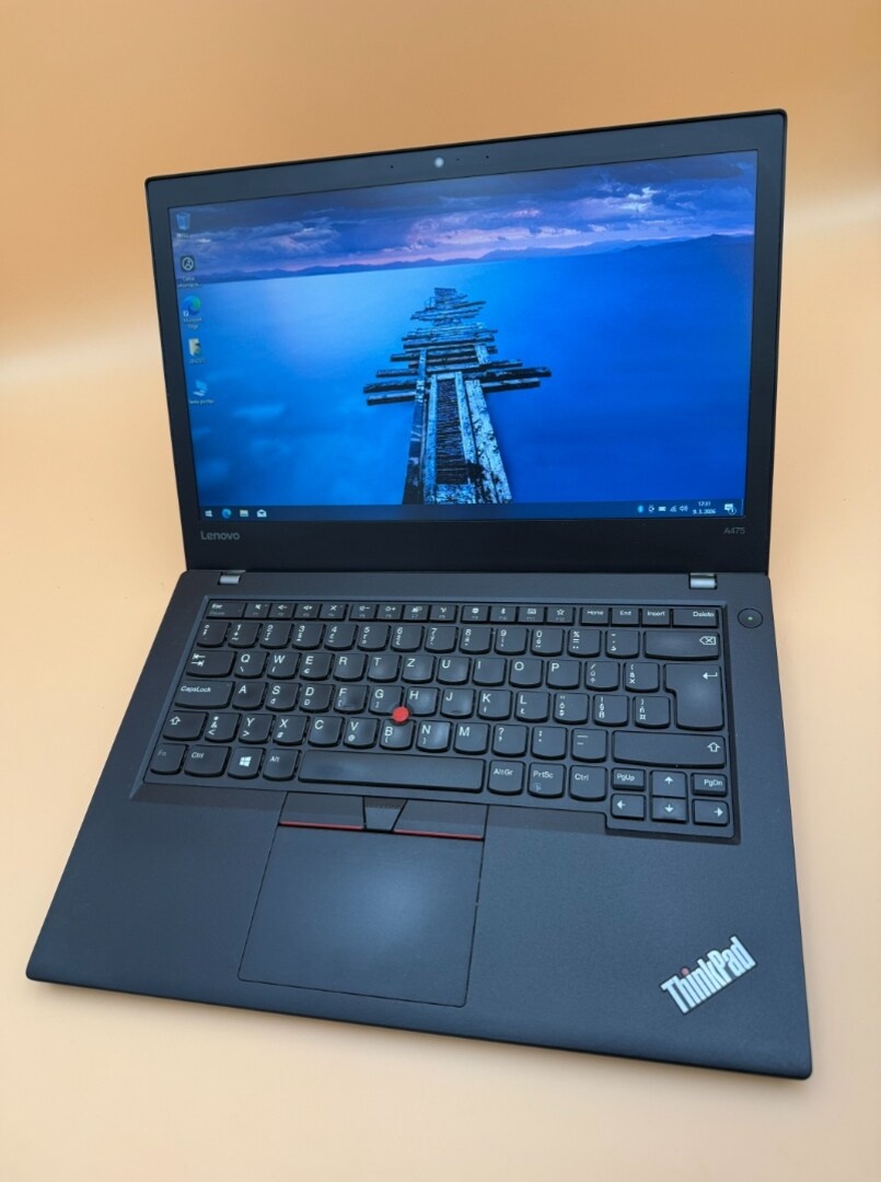 Notebook Lenovo A475 / AMD A12 / 8GB RAM / SSD / Win10 Pro