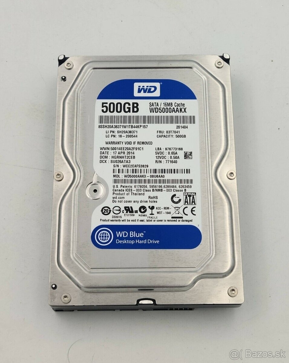 HDD Western Digital 500GB 3.5