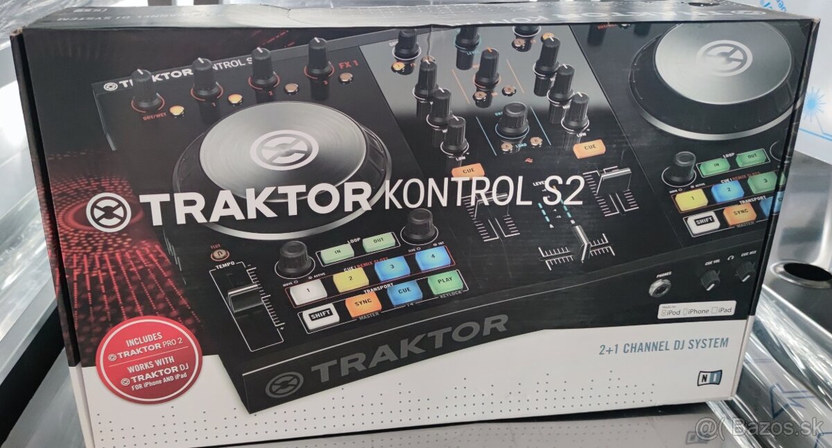DJ kontroler Traktor Kontrol S2 nový