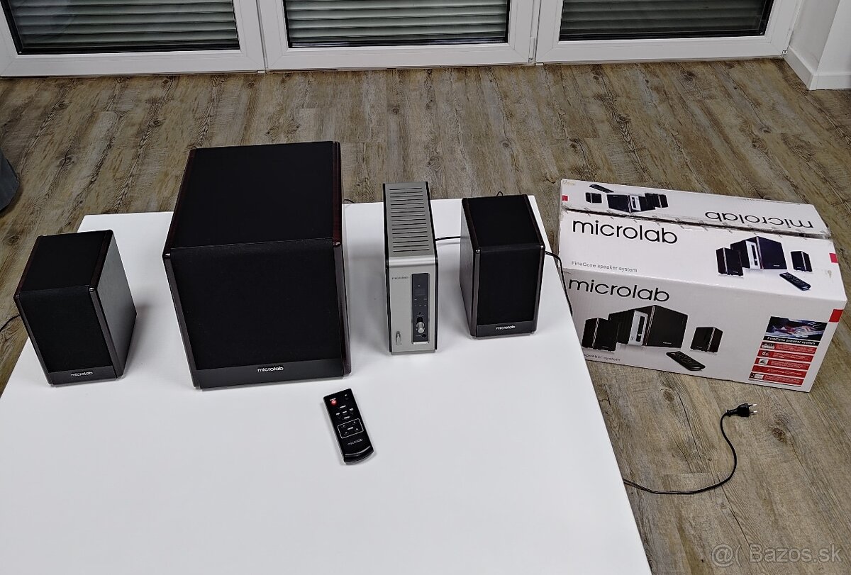 Aktívny Hi-Fi reproduktorový systém 2.1 Microlab FC-530