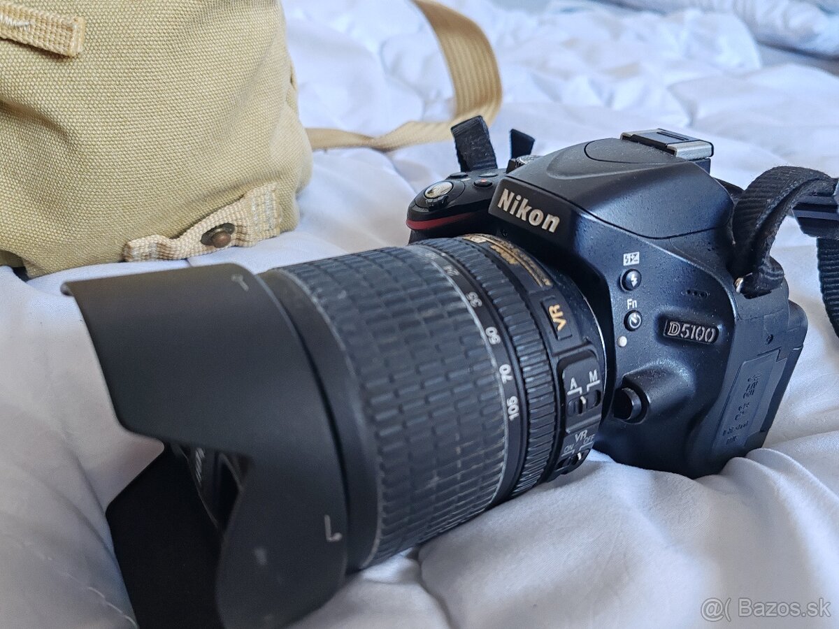 Nikon D5100 + Nikon AF-S 18-105 m