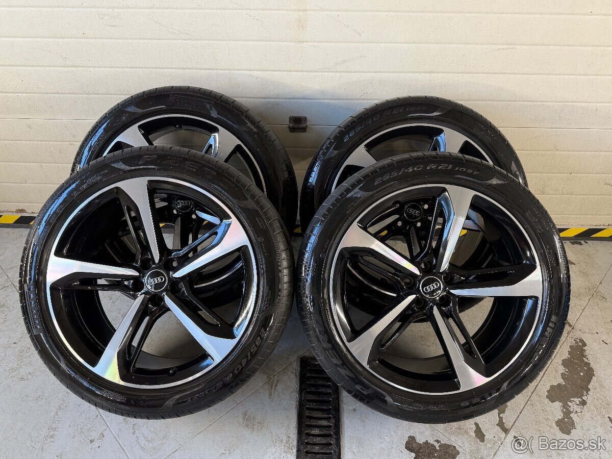 Audi Blade 5x112 R21 285/40 Originálna sada kolies