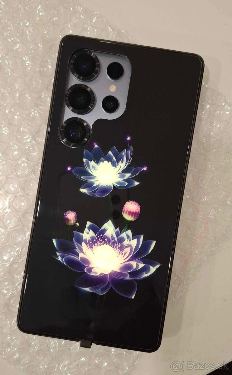 Novy svietiaci kryt samsung S25 ultra