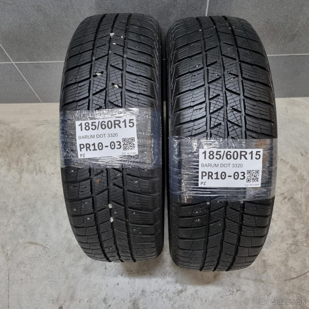 Zimné pneumatiky 185/60 R15 BARUM DOT3320