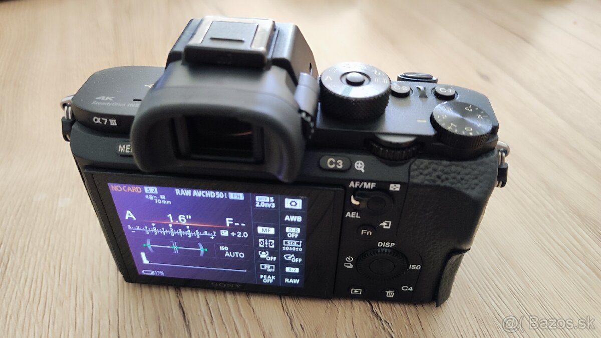Sony A7R II na súčiastky.