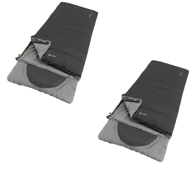 2x NOVÝ Termoreguľovateľný spací vak Outwell Contour