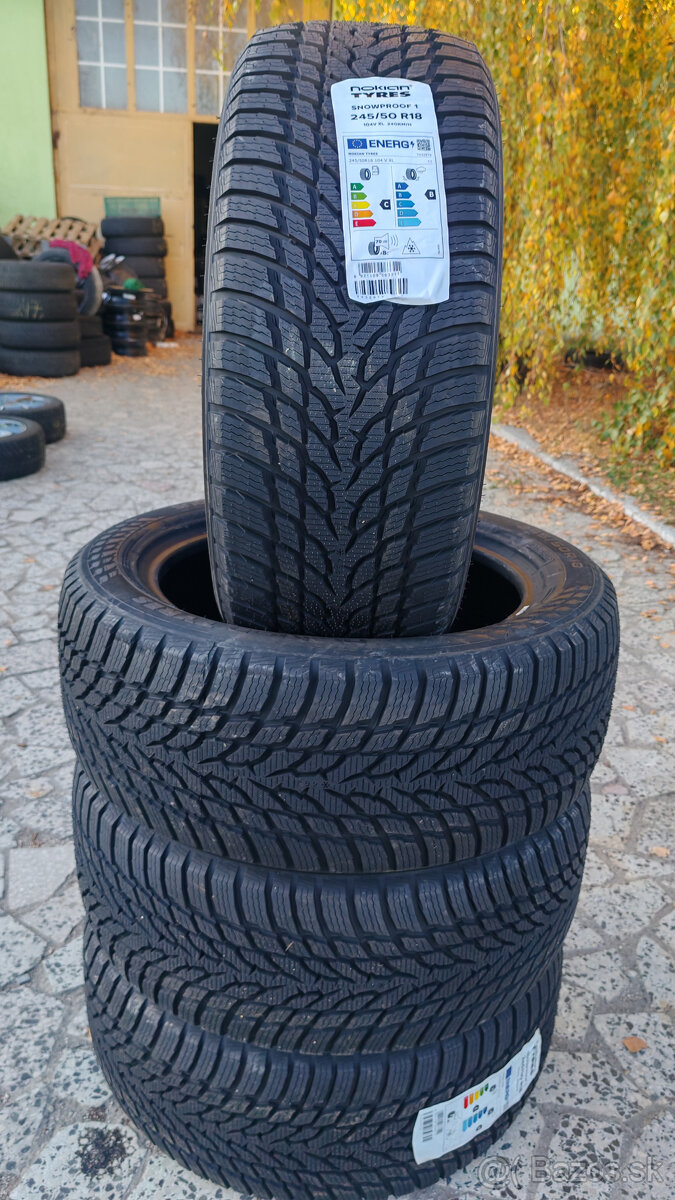 Zimné pneu 245/50 R18 --- NOKIAN
