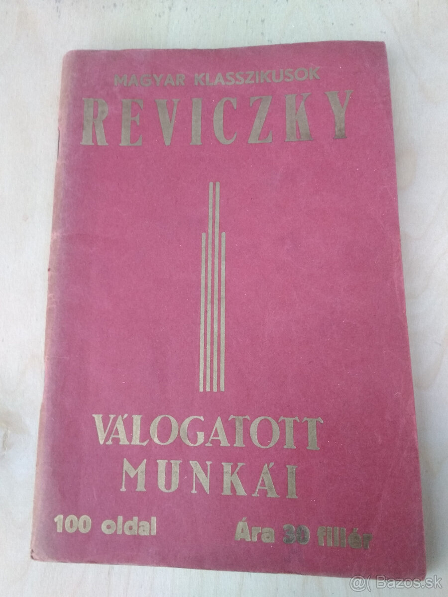 Reviczky válogatott munkái