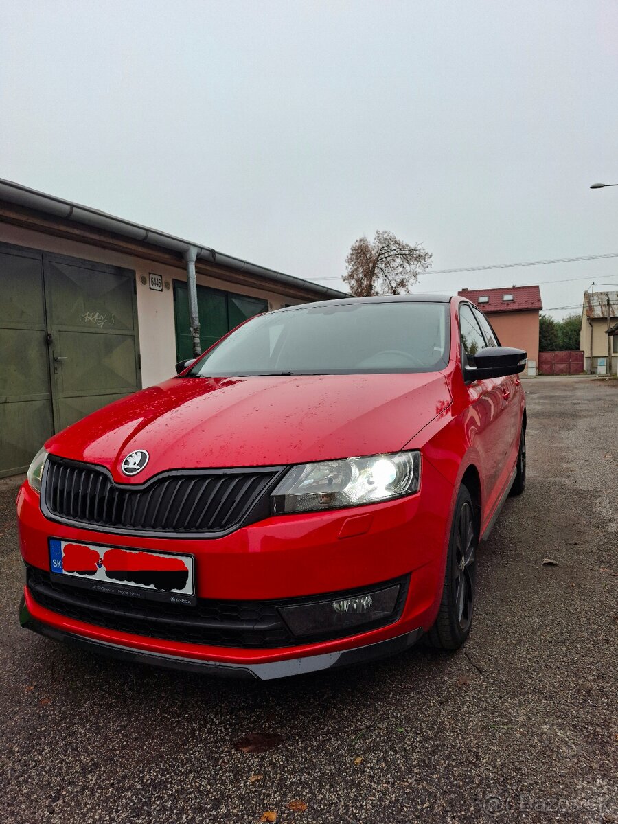 Škoda Rapid 1.2 TSI 81kw 2016 Monte Carlo Nová STK a EK