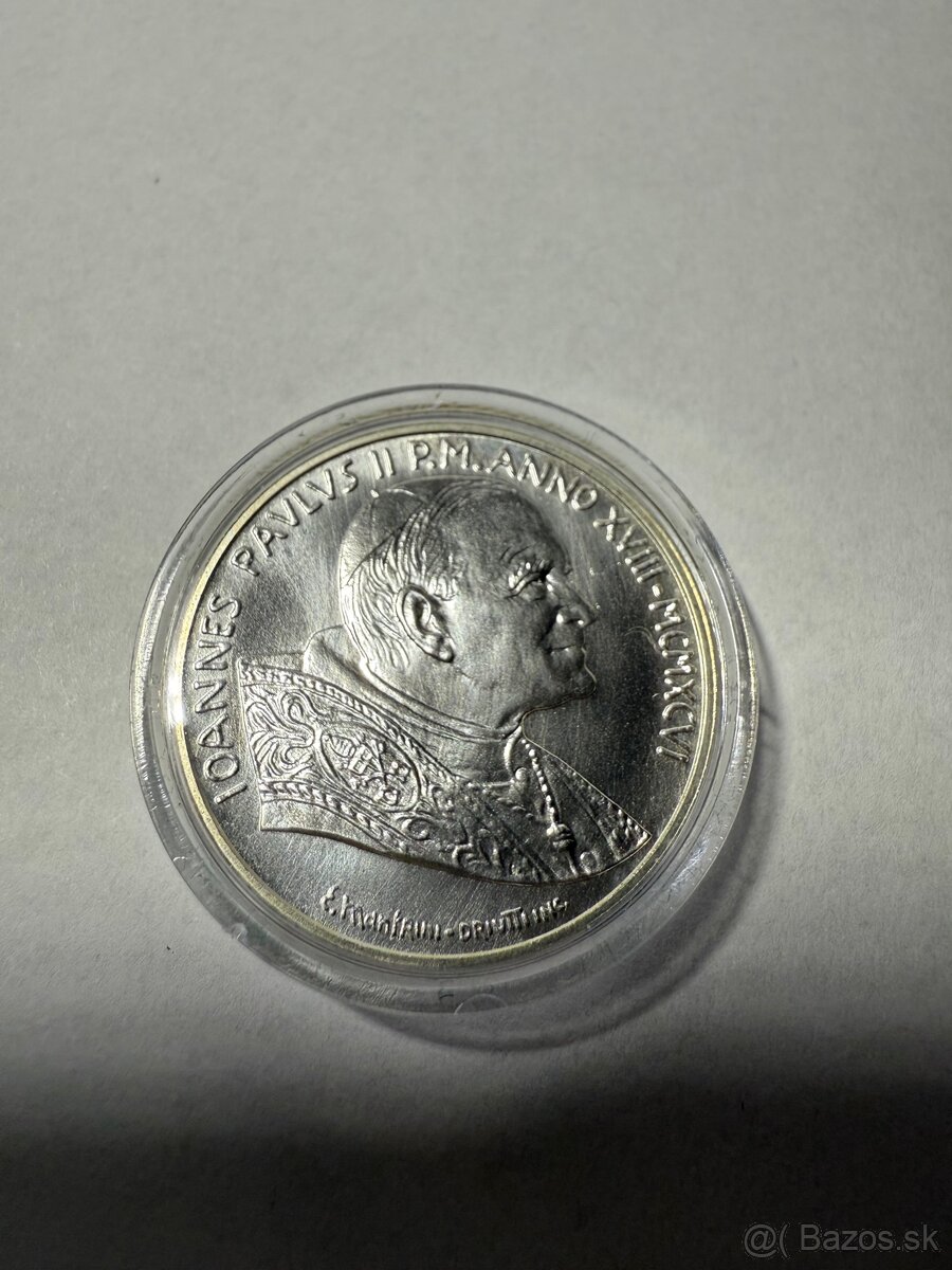 Ján Pavol II 500 Lír Ag
