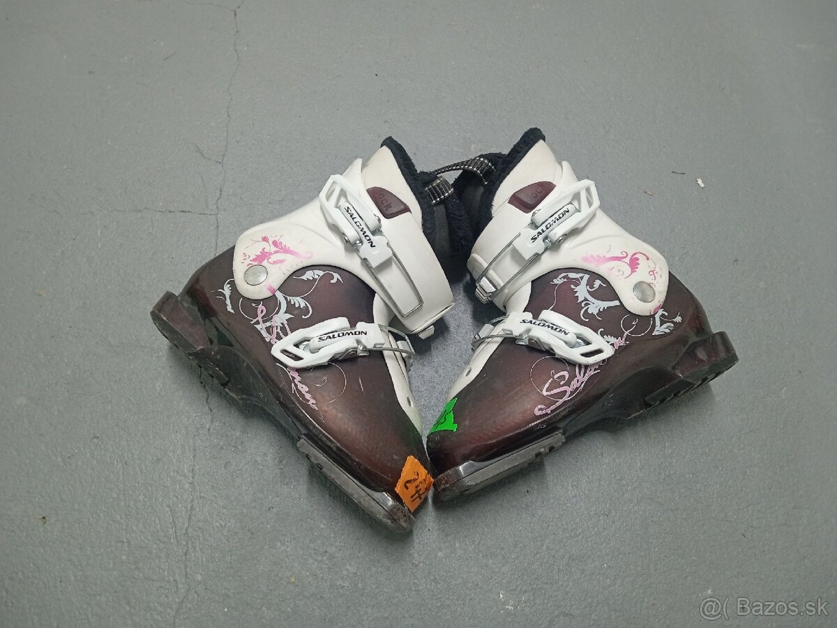 Dievčenské lyžiarky Salomon 20-20,5