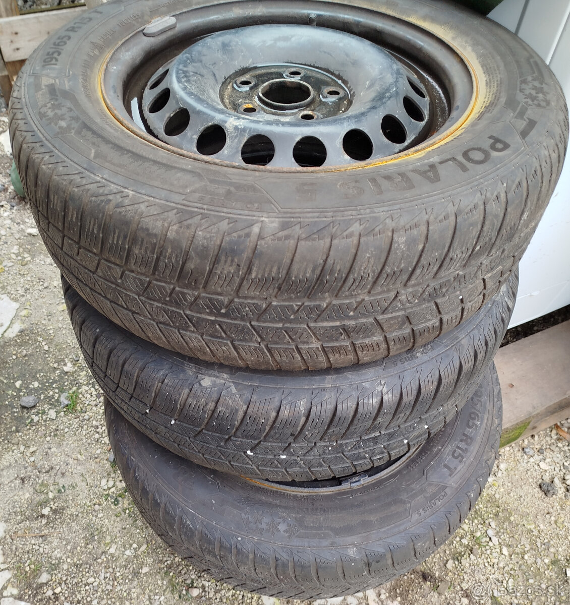 Predam kolesa 5x112 6Jx15 H2 ET47 zimne pneu 195/65R15