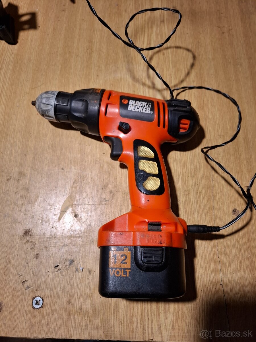 Black&Decker aku skrutkovač