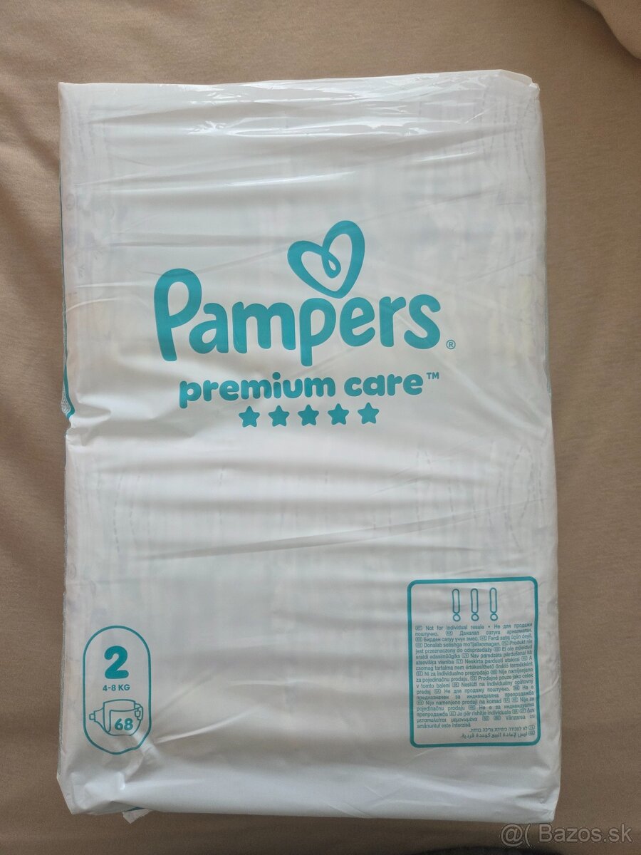 Pampers premium care 2 68 ks
