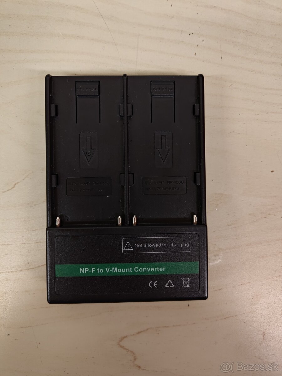 Adapter Npf batérií na v mount