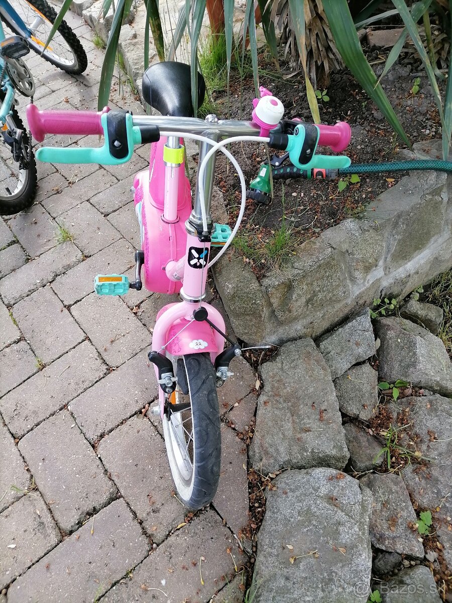 Detský dievčenský bicykel