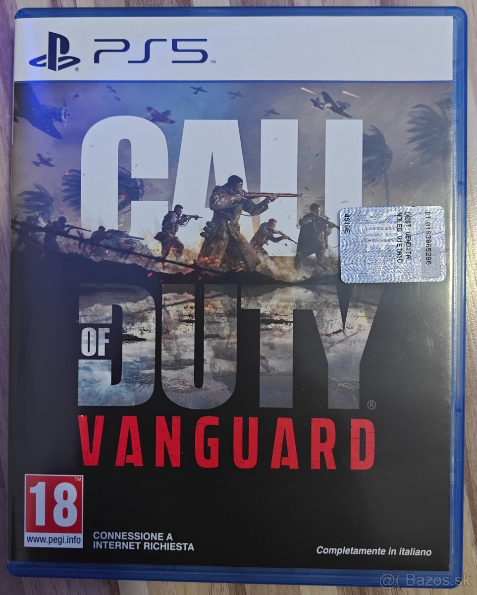 Predám hru na PS5 Call of Duty: Vanguard