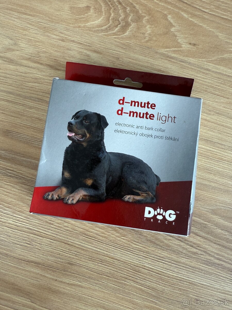 Protištekací obojok d-mute