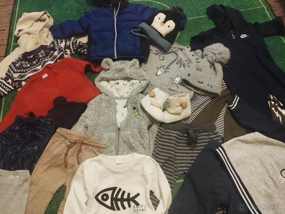 Balík oblečenia aj značkové - 9/12 mesiacov