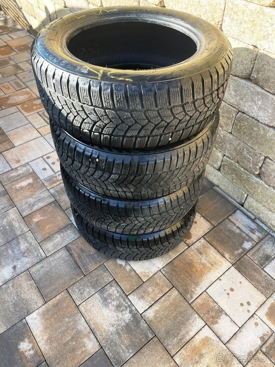 ZIMNÉ PNEUMATIKY SADA 4KS FIRESTONE WINTERHAWK 225/55 R17