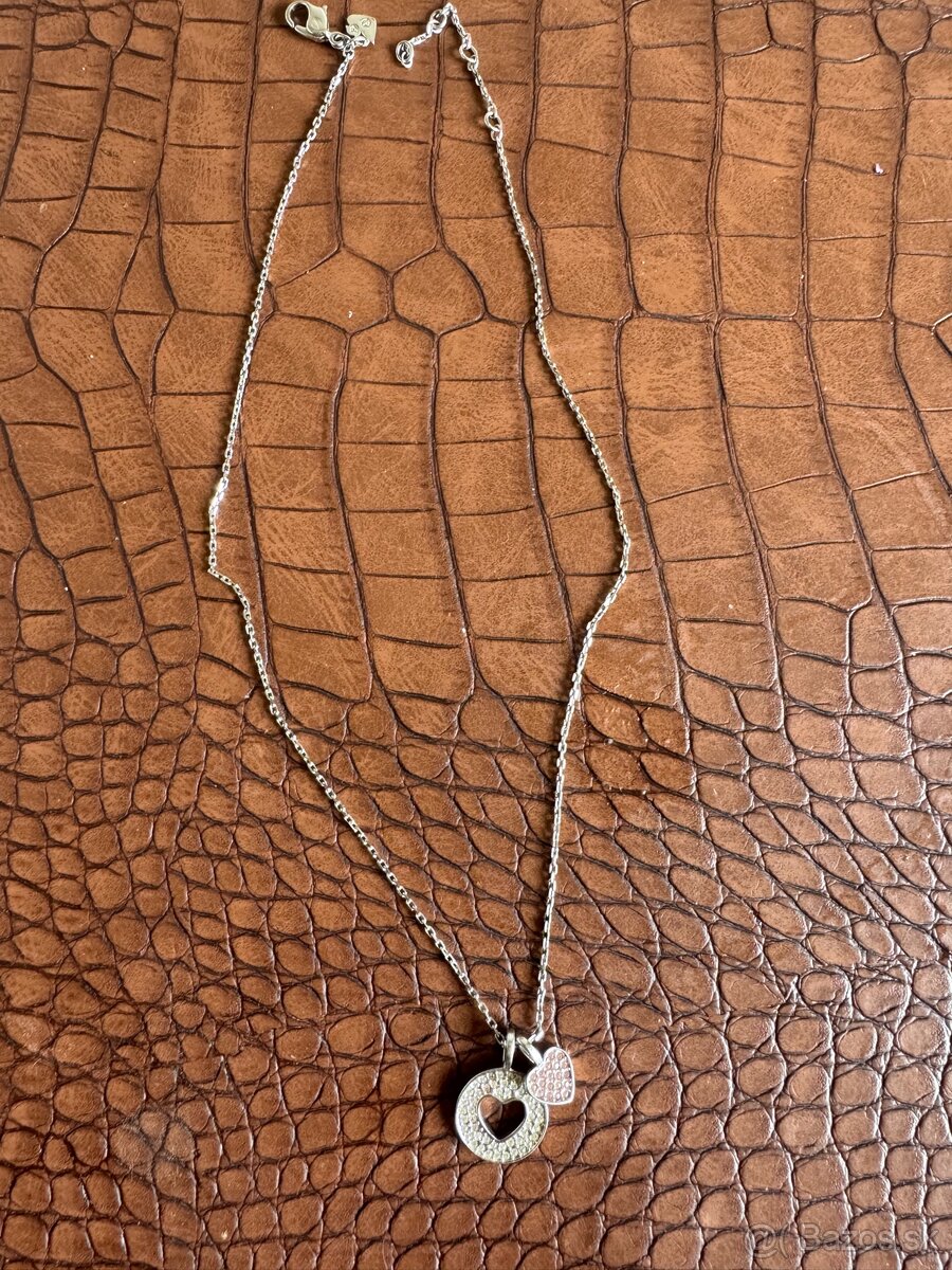 Swarovski original nahrdelnik, retiazka