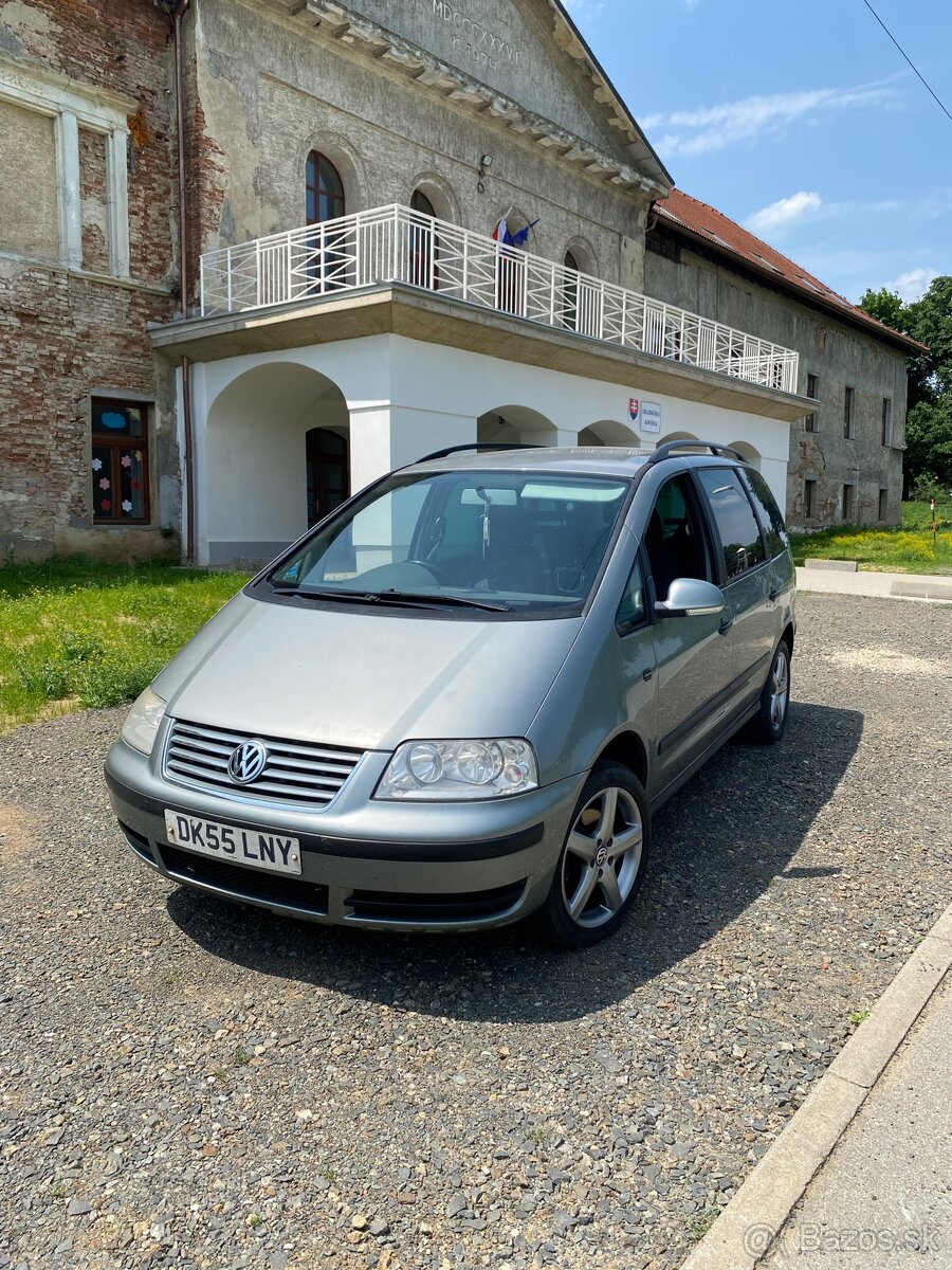 VW SHARAN 05 1.9tdi dovoz gb