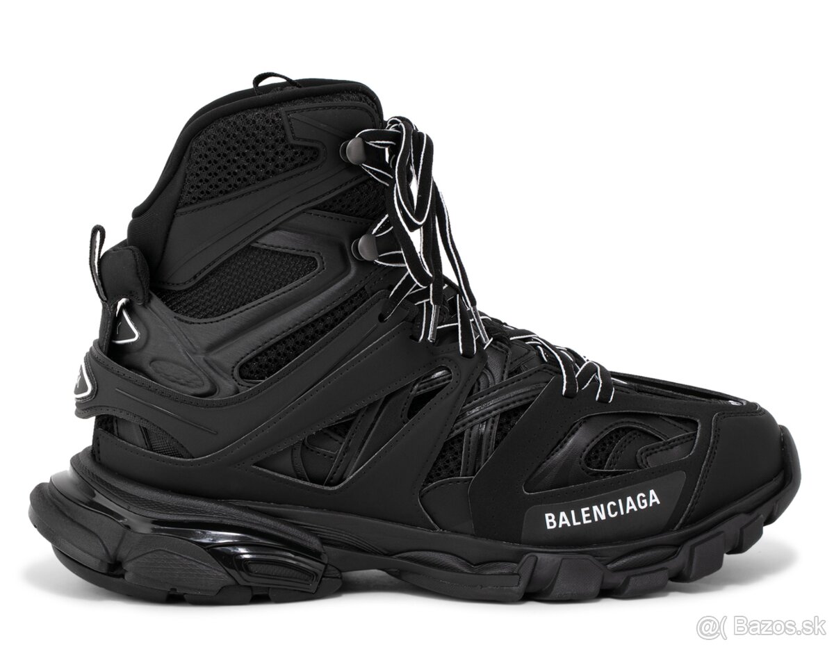 Balenciaga Black Track Hike High Top Sneakers 43