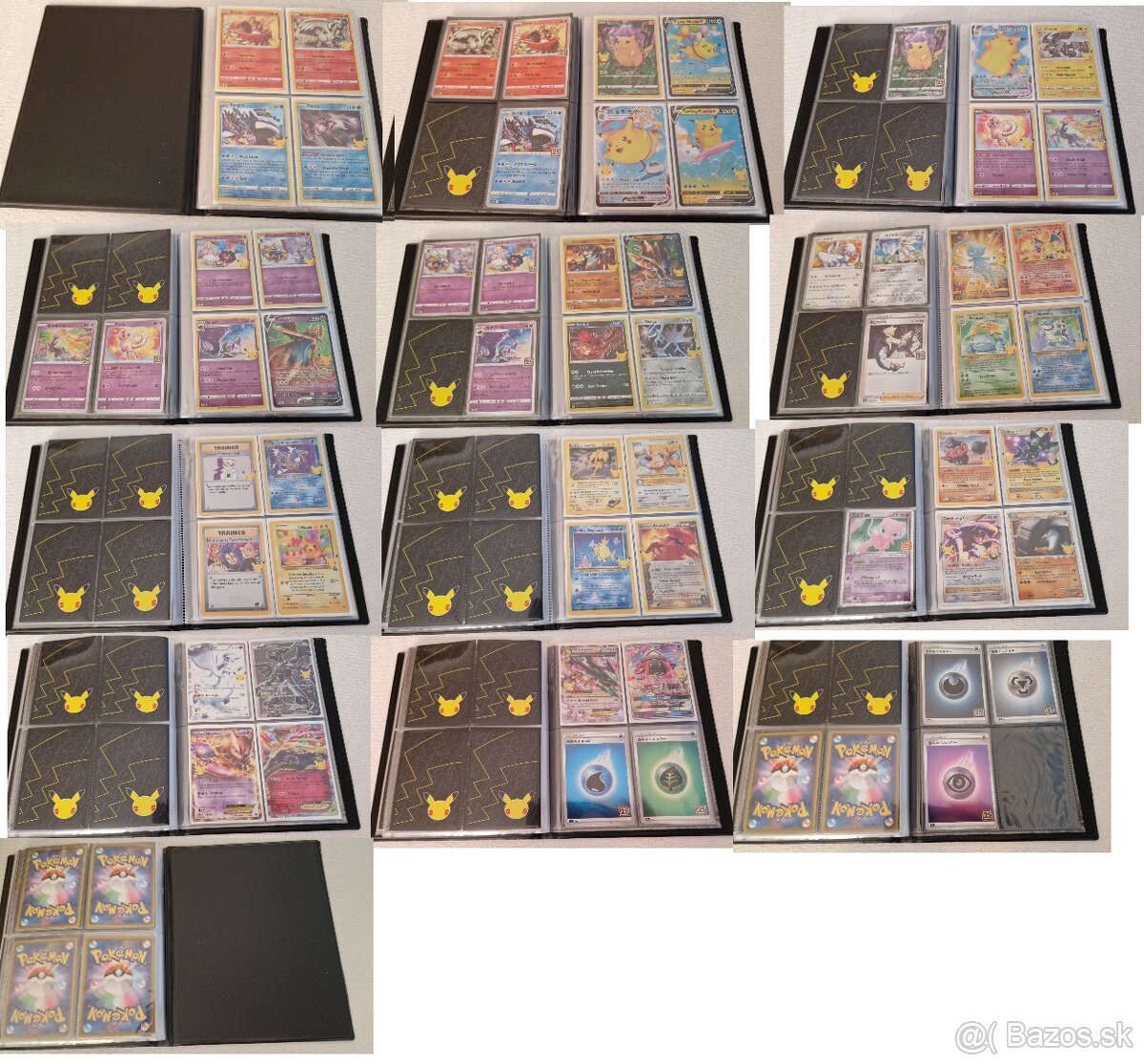 Celebrations Master Set + Japan 25th with binder