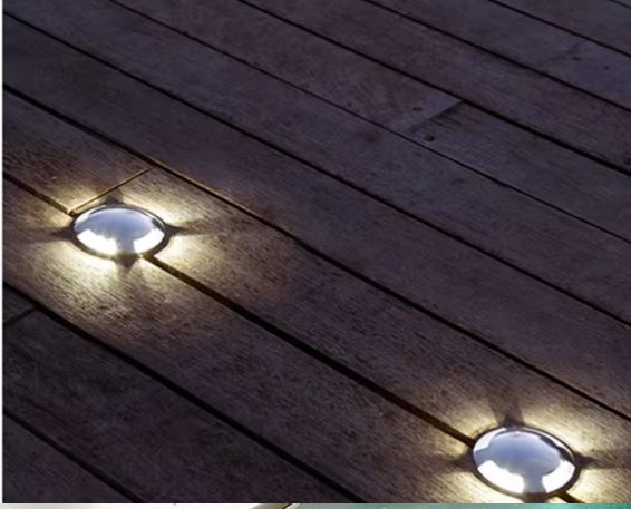 4-smerné biele LED svietidlo do podlahy 3W 230v