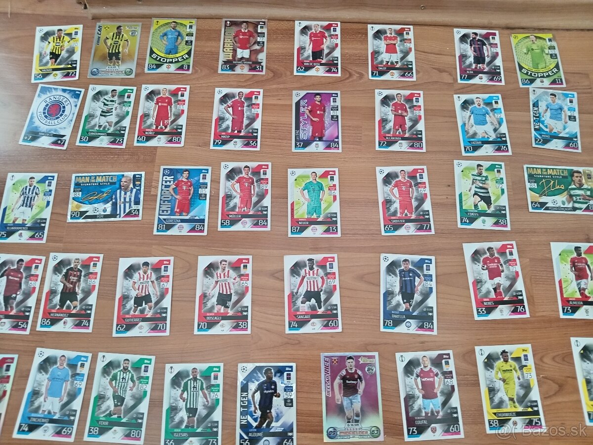 Futbalové zberatelské kartičky