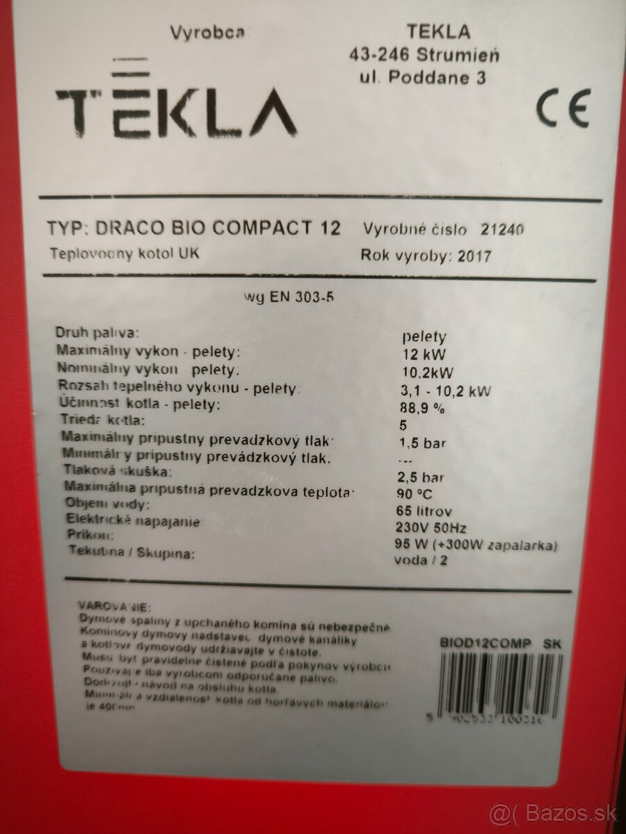 Kotol Tekla 12KW