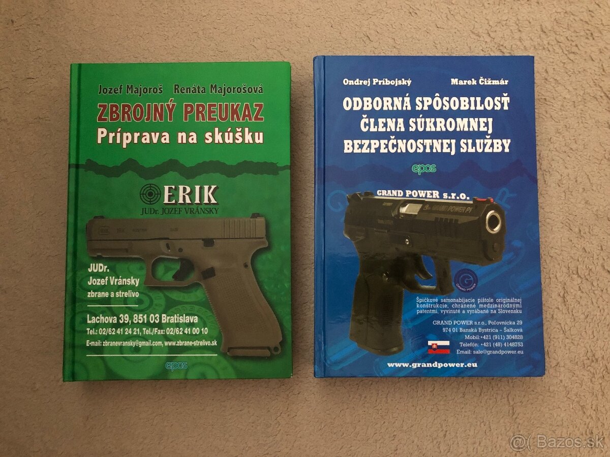 Zbrojný preukaz, Odborná spôsobilosť ….