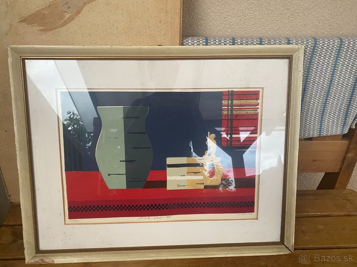 Starožitný/Originálný obraz